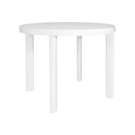 mesa plastica redonda