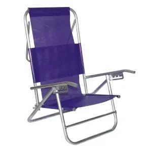 Reposera playera aluminio 5 posiciones