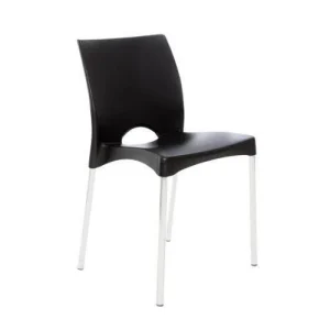 Silla boston patas de metal calidad