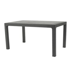 Mesa simil rattan Niza 150x90